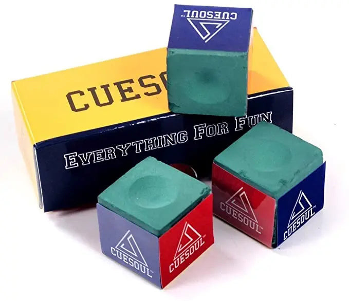 3 Pcs/Set Billiard Cue Chalk – Essential Pool Accessory