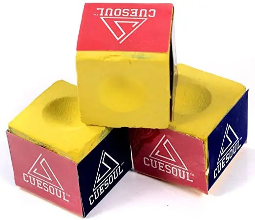 3 Pcs/Set Billiard Cue Chalk – Essential Pool Accessory