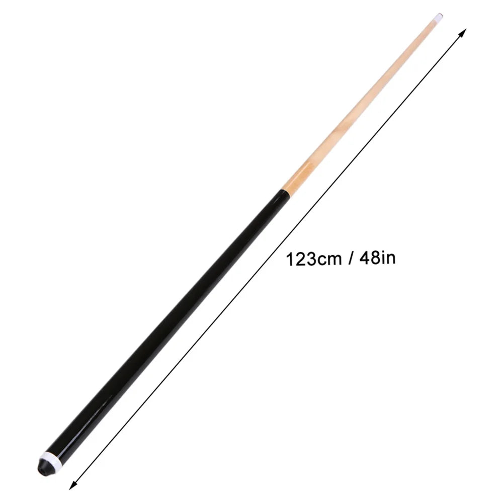 48-Inch Junior Wooden Pool Cue - Perfect for Kids
