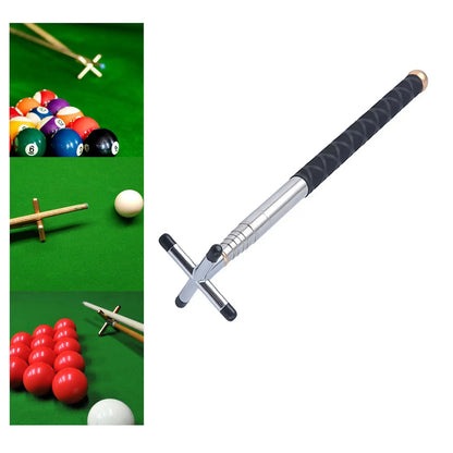 Extendable Billiard Cue Bridge with Bridge Head